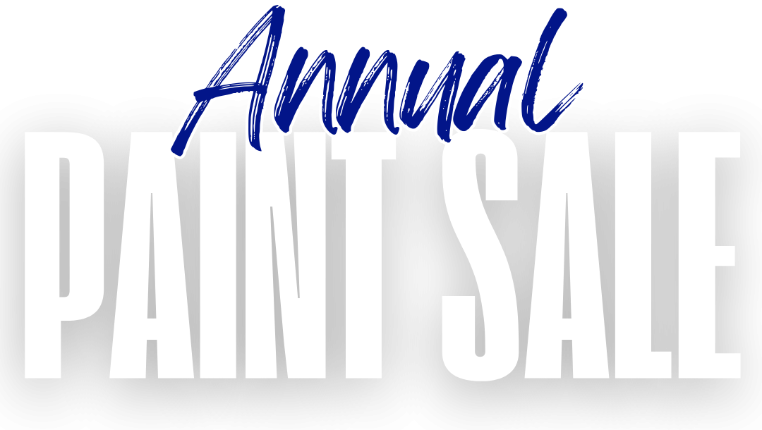2026 Paint Sale